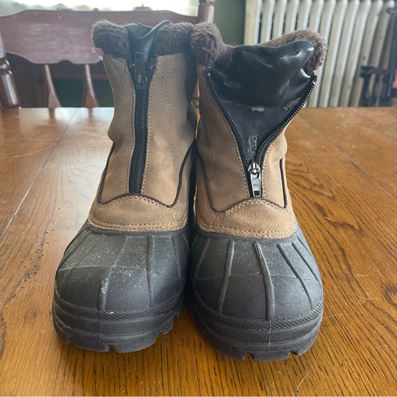 Sorel winter boots front zip enclosure with thinsulate 8 - Picture 5 of 11